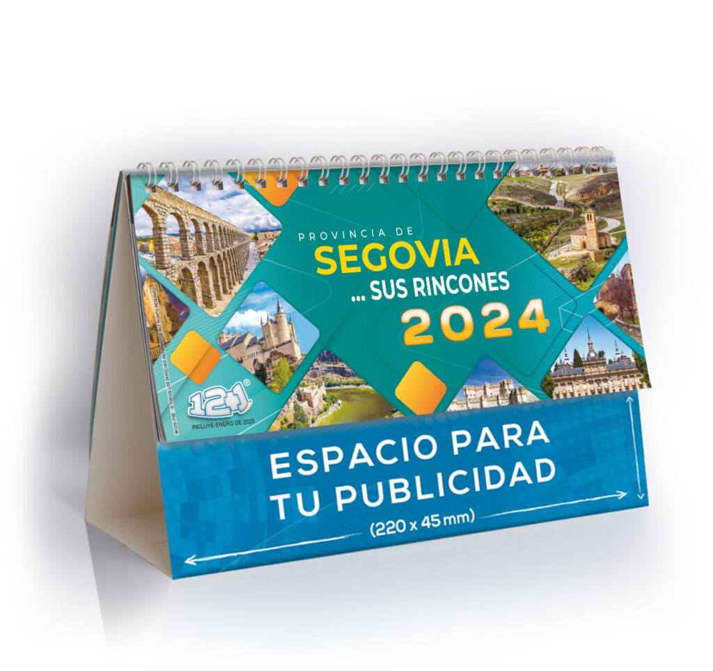 Calendario De Mesa Personalizado Segovia Calendario Publicitario